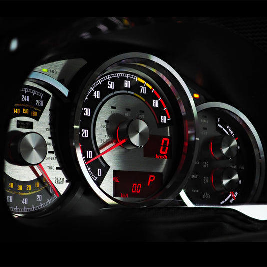 Metal Gauge Kit<BR>[BRIGHT SILVER]