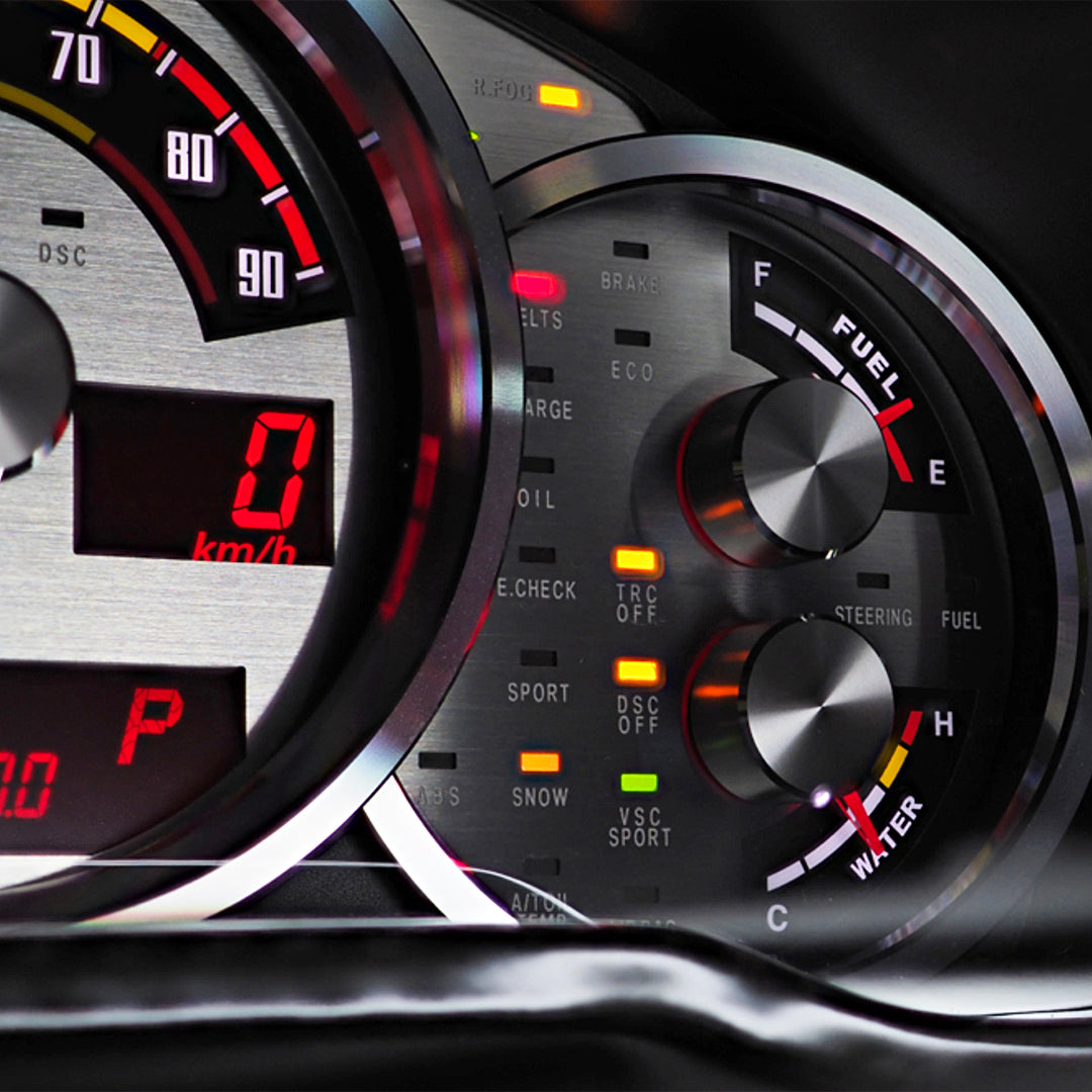 Metal Gauge Kit<BR>[BRIGHT SILVER]