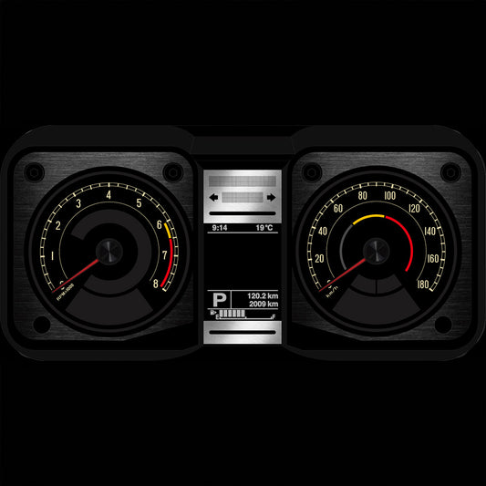 Gauge Face Kit  [BK-IV]