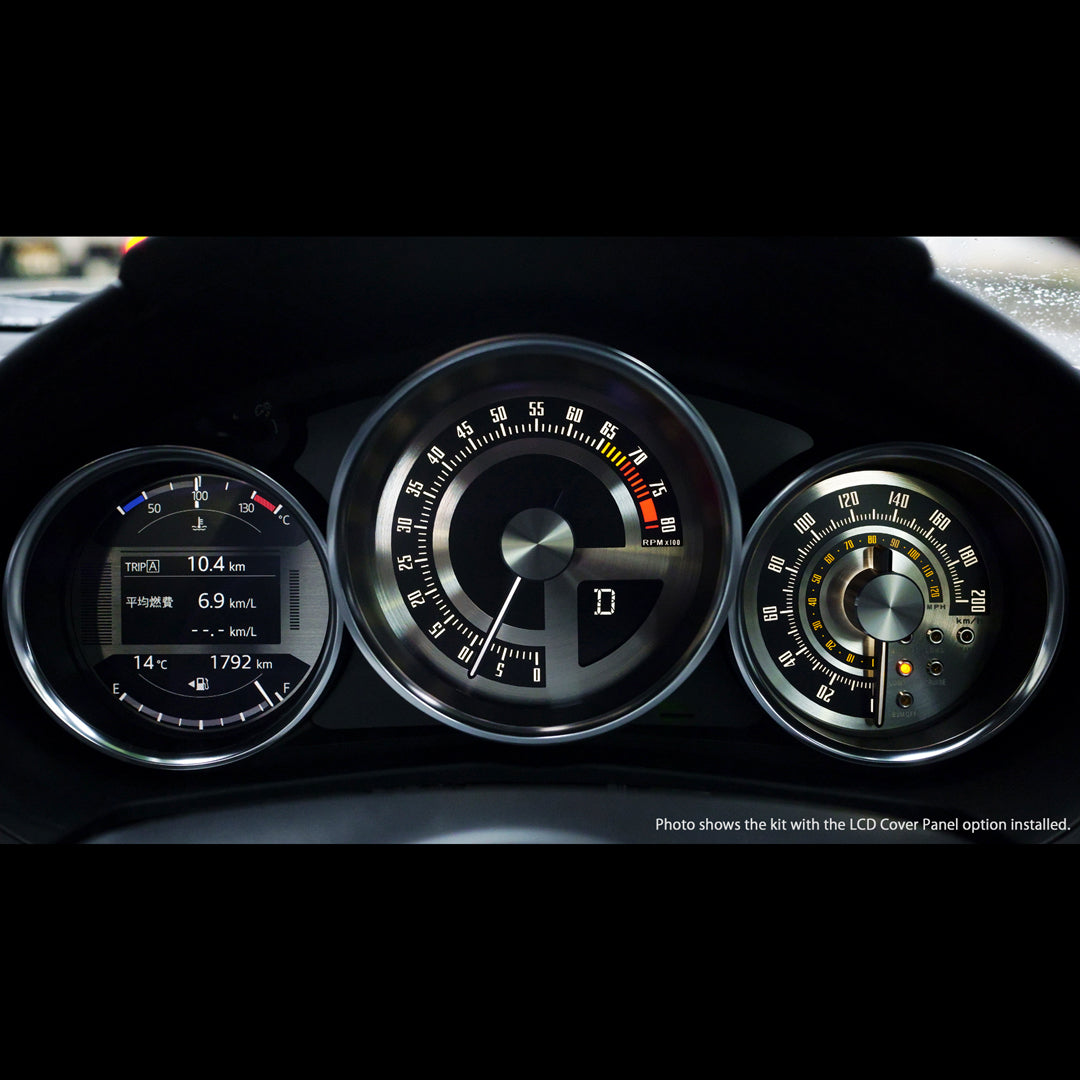 Metal Gauge Kit<BR>[Black Dial]<BR>2015-2023